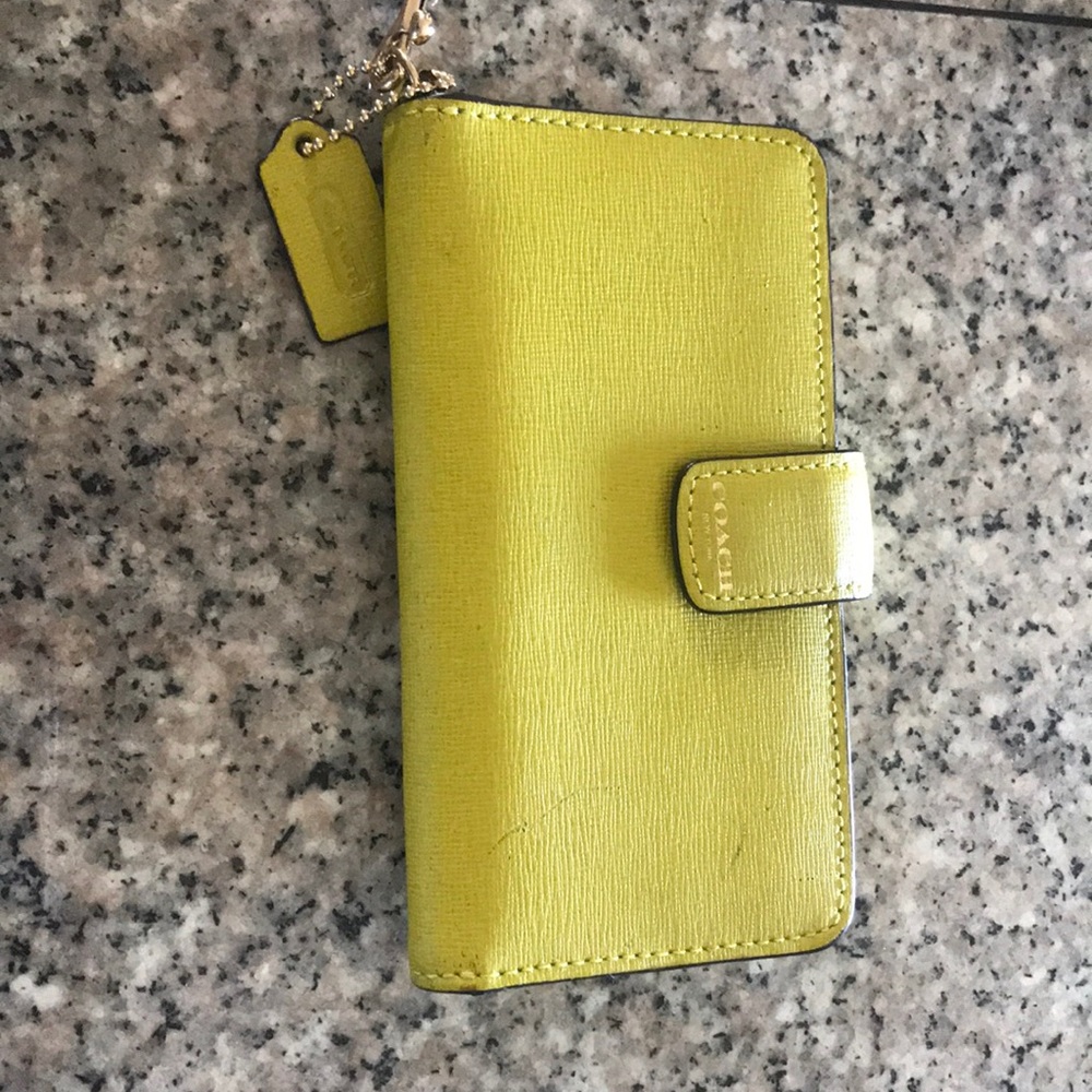 Coach wristlet